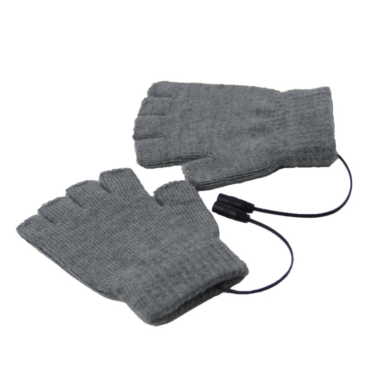 Conception à demi-doigt pour la dextérité Des doigts pliables Des gants chauffants au graphène pour un réglage rapide et facile