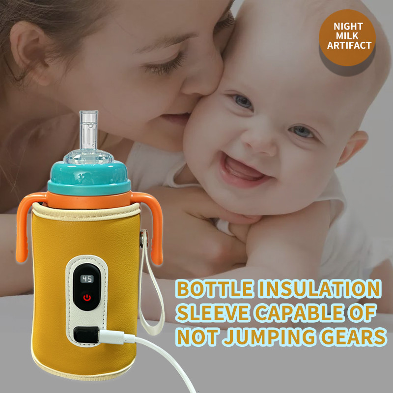 Chauffe-bouteille pour bébé portable et polyvalent pour les solutions d'alimentation en déplacement