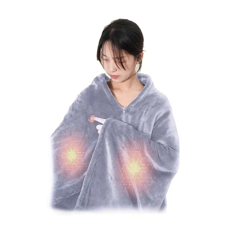 Découvrez le confort ultime avec une couverture thermique en graphène en fourrure de lapin ultra-luxe