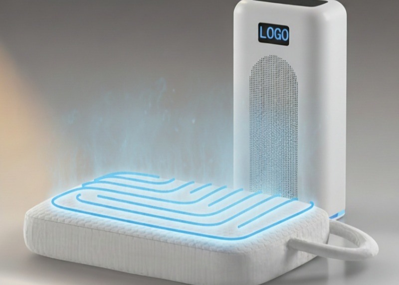 Le matelas de chauffage et de refroidissement fournit une gestion de la température en double zone et une fibre de bambou douce pour des nuits confortables