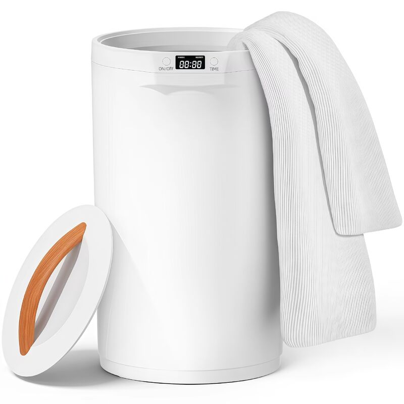 Chauffe-serviettes Vente en gros transfrontalière Chiffons humides chauffants Capacité 20L Affichage LED Structure à 3 couches Minuterie de moins de 2 heures