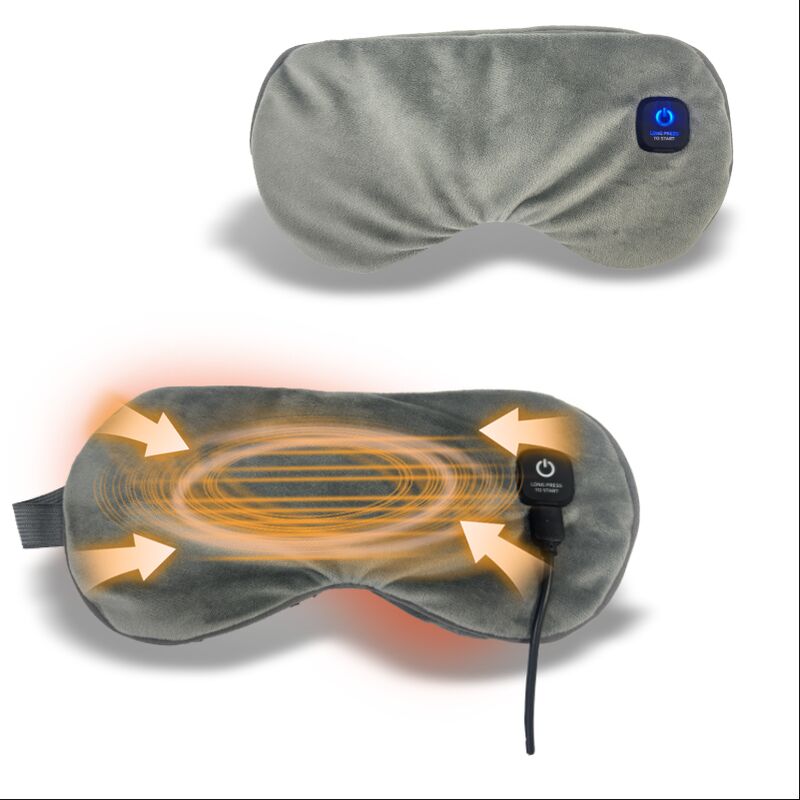 Masques pour les yeux sans fil pour soulager les yeux secs, améliorer le sommeil, coussin chauffant pour les yeux lavable pour les voyages et avec coque remplaçable