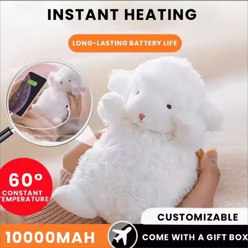 Chauffe-mains électrique portable et mignon avec thermostat réglable
