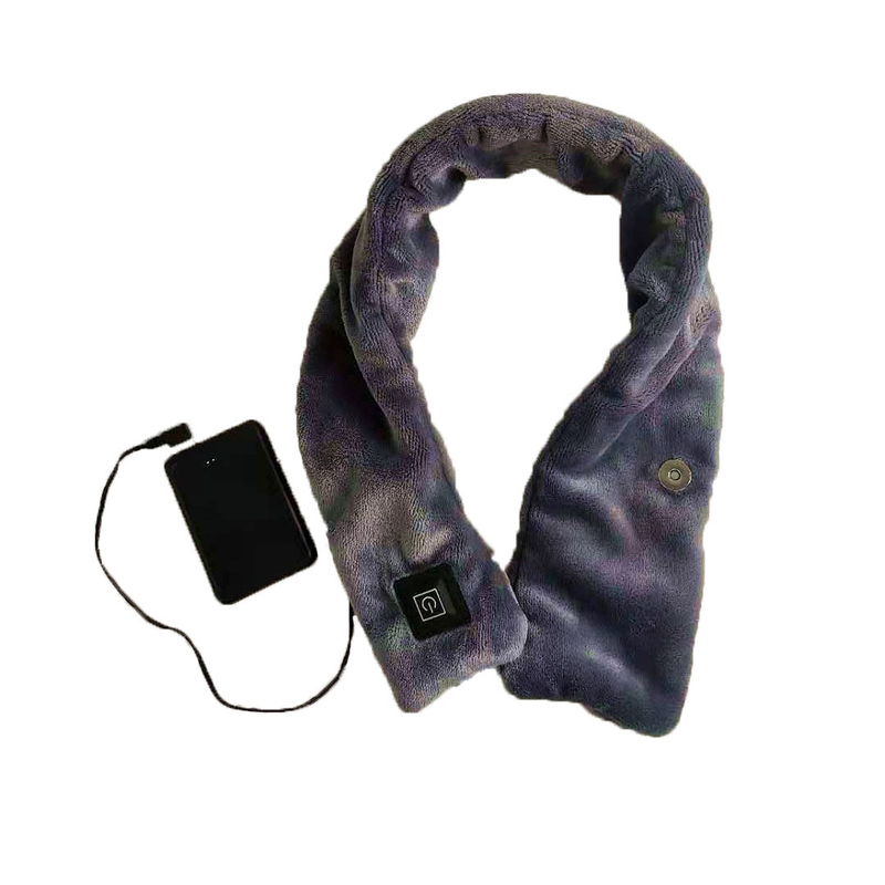 écharpe de cou chauffée par USB 5V, matériel intelligent de film de graphène d'écharpe de chauffage