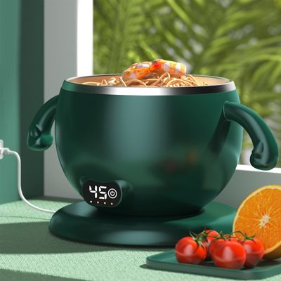 300ml Baby Food Warmer Bowl HW01 Portable Electric Big Stainless Steel Baby Food Container Warmer For Travel