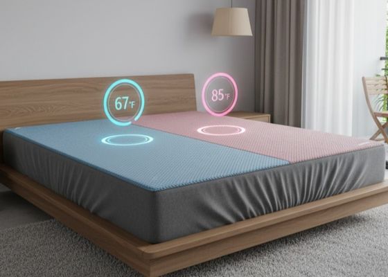 OEM Smart Cooling & Heating Mattress Pad. Un fabricant de matelas de refroidissement indépendant à double zone