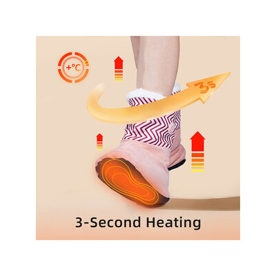 Chauffe-pieds en graphène personnalisable en gros conçu pour les régions froides et les personnes âgées, contribuant à favoriser la circulation sanguine.