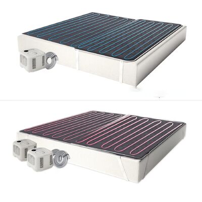 Refroidissement à haute densité Matelas refroidi à l'eau Tailles personnalisées Design pliable portable de soutien Massage Confort Lavable