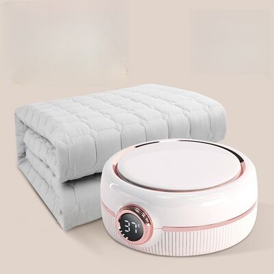 Électrique OEM en fibre de bambou Circulation de l'eau contrôle intelligent chauffage refroidissement double zone couverture de refroidissement pour les dormeurs chauds ménage