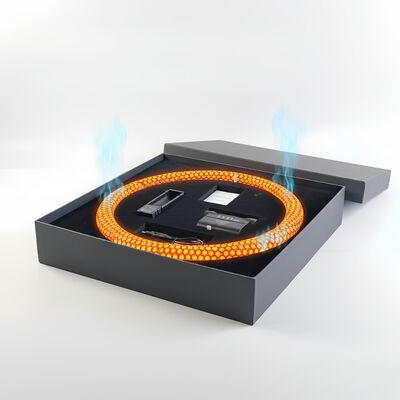 Ensemble de housses de volant de voiture rechargeables en graphène de haute qualité, chauffage infrarouge rapide, Protection contre la surchauffe rapide en 3 secondes