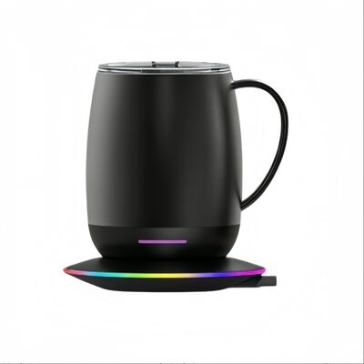 Coupe de café numérique portable chauffante à température contrôlée auto-chauffante Développement de conception d'usine Capacité 500 ml