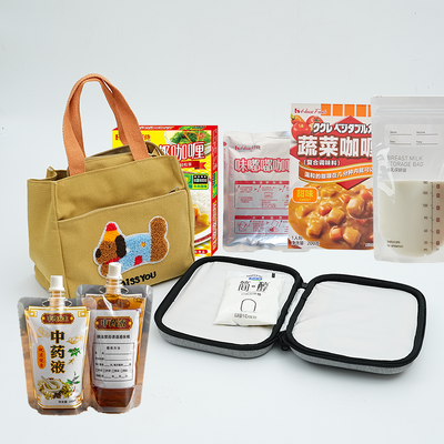 Sac chauffant alimentaire USB avec tissu Oxford et doublure isolante de qualité alimentaire offrant un chauffage doux et constant pour plusieurs récipients alimentaires