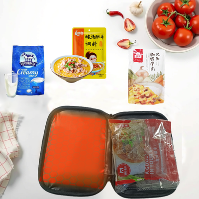 Sac chauffant portable pour aliments avec doublure intérieure de qualité alimentaire et tissu Oxford résistant pour chauffer les boîtes à bento et les biberons