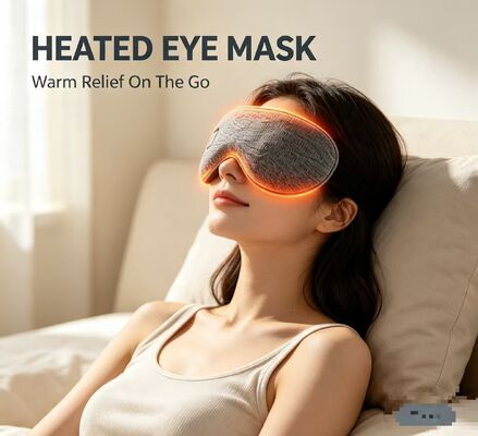 Masque pour les yeux chauffant à température réglable.